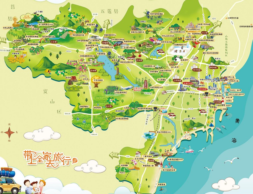 黔江景区使用手绘地图给景区能带来什么好处？